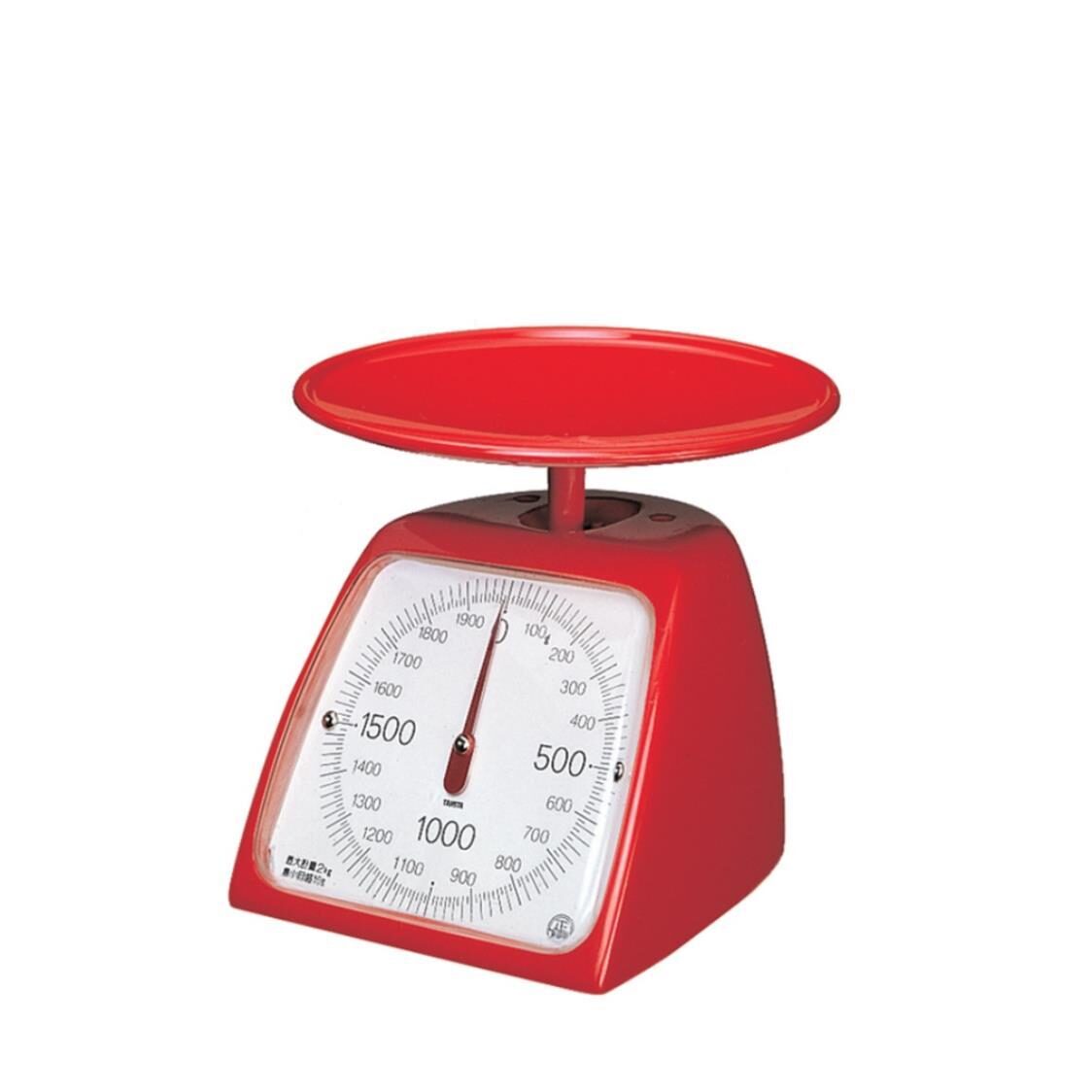 Mechanical Kitchen Scale Red 1348