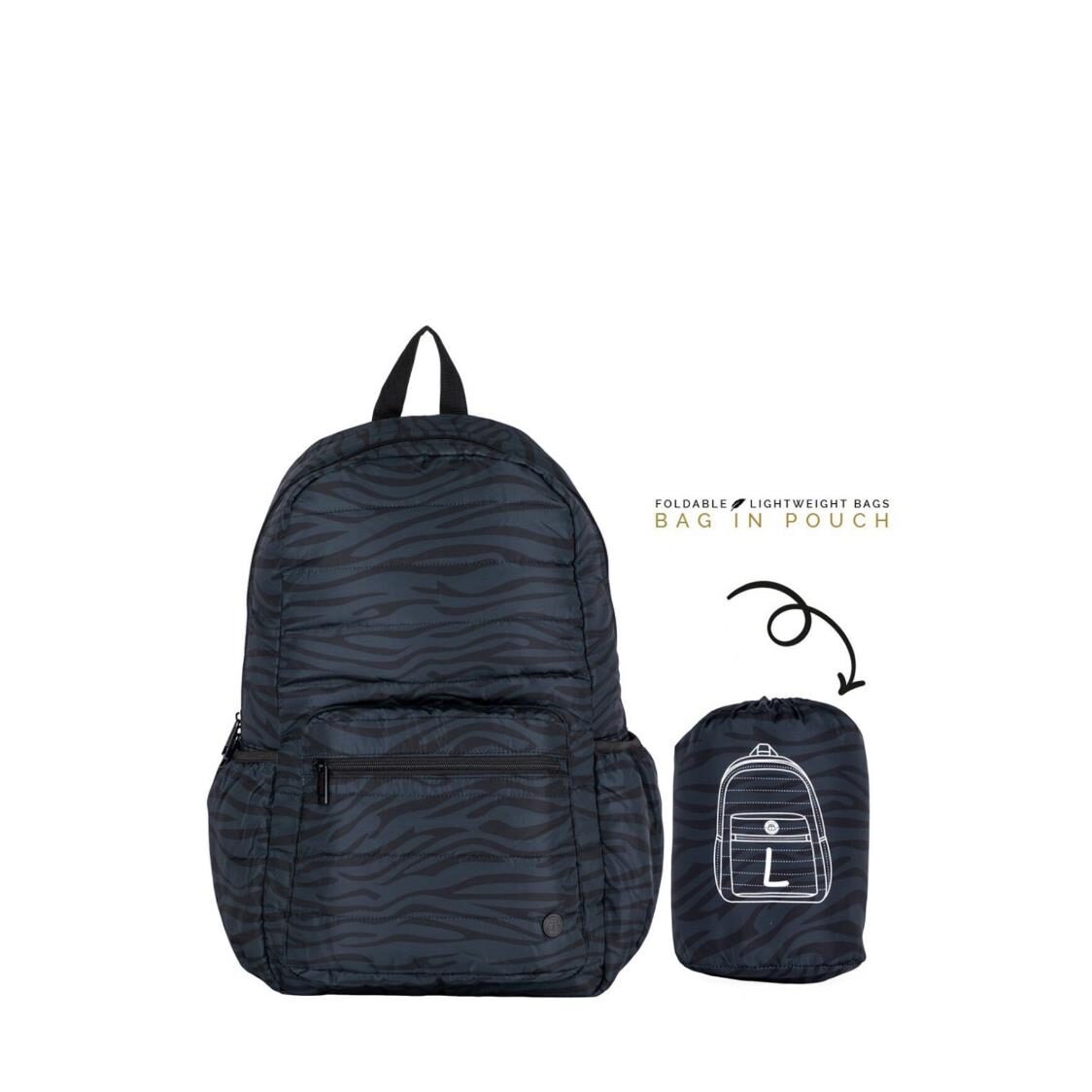 BBaggies Quilted Nylon Large Backpack