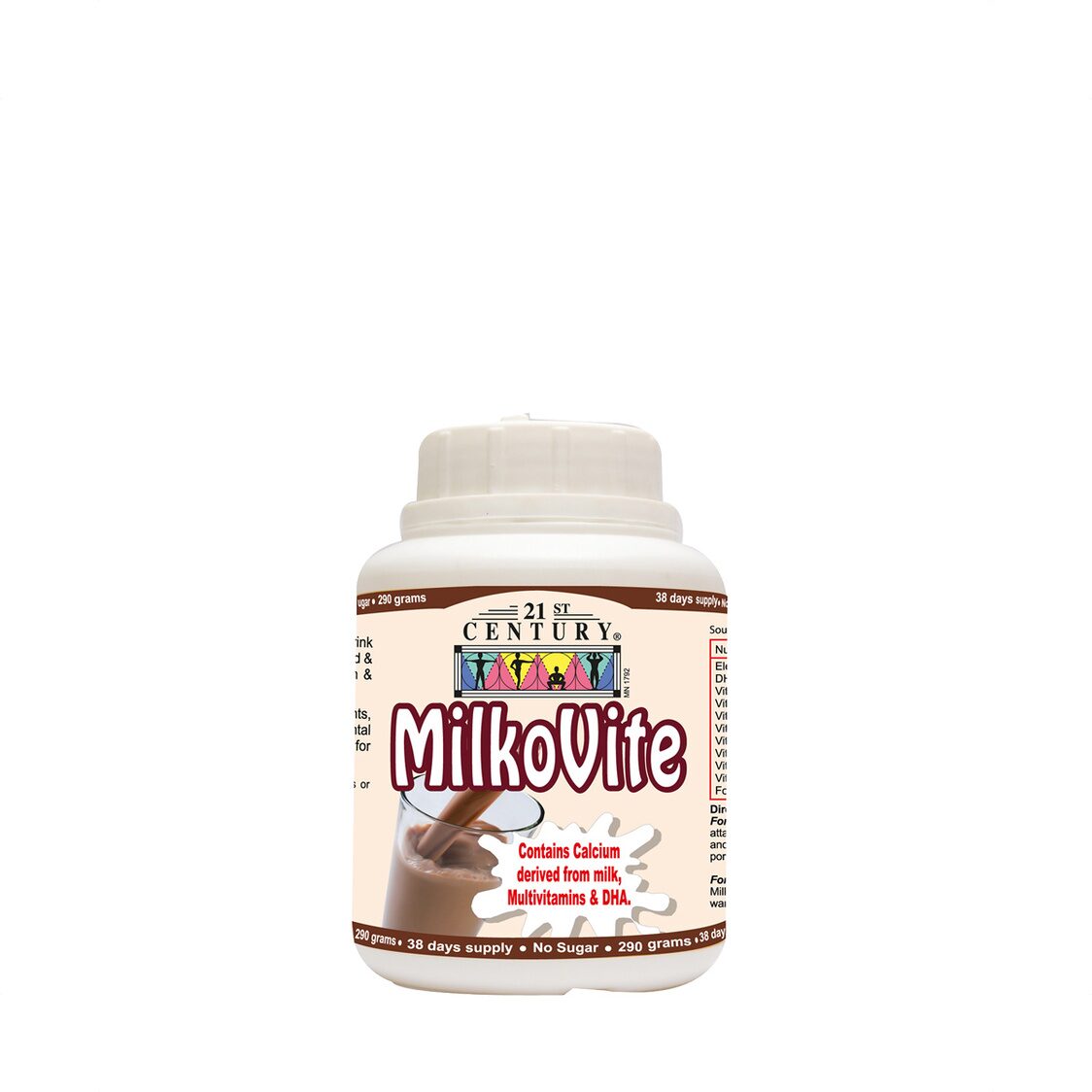 21st Century Milkovite Chocolate Flavour 296g