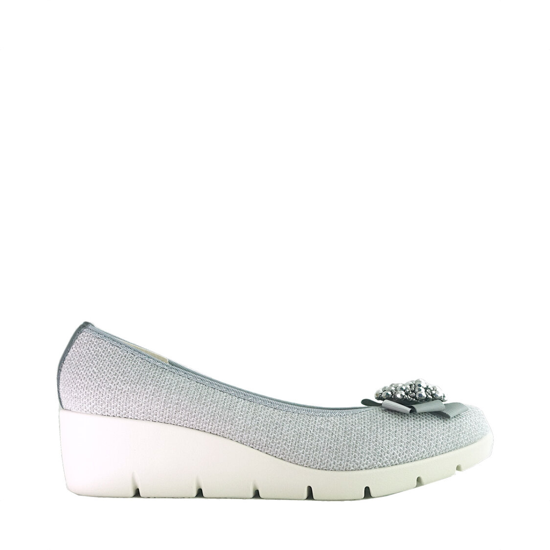 Cocoro Japanese Grey Covered Platform Shoes Metro Cocoro Japanese Grey Covered Platform Shoes Metro