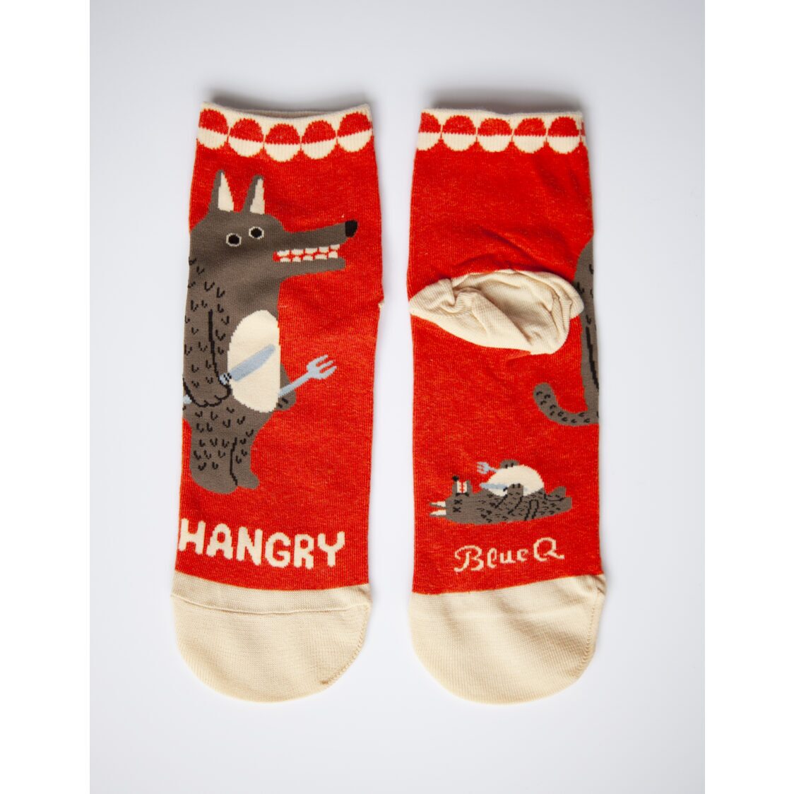 Blue Q Womens Ankle Socks - Hangry
