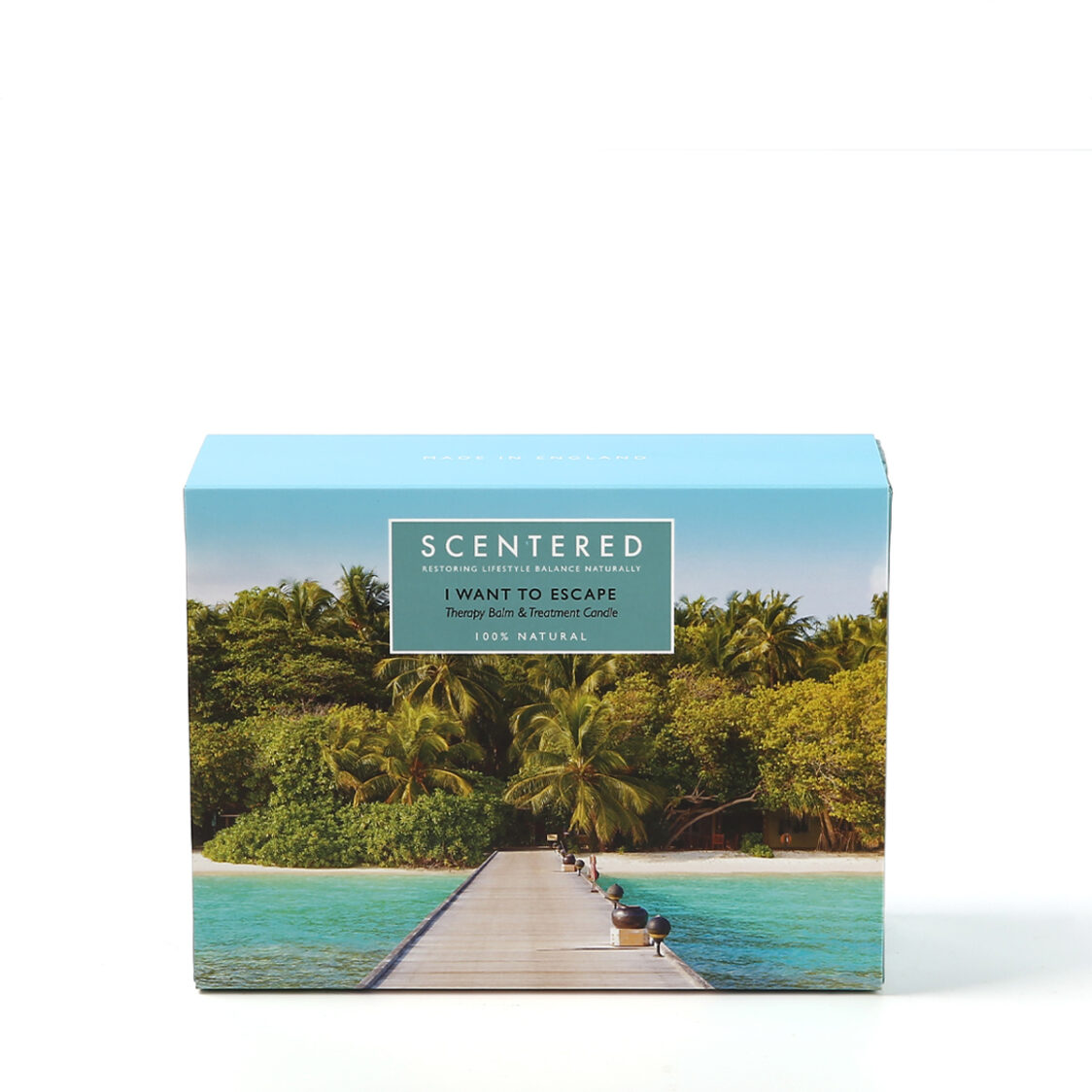 Scentered I Want To Escape Treatment Candle Therapy Balm 85g  5g