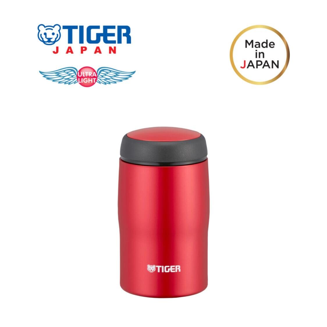 Tiger 240ml Double Stainless Steel Mug - Matte Red Made in Japan MJA-B024 RM