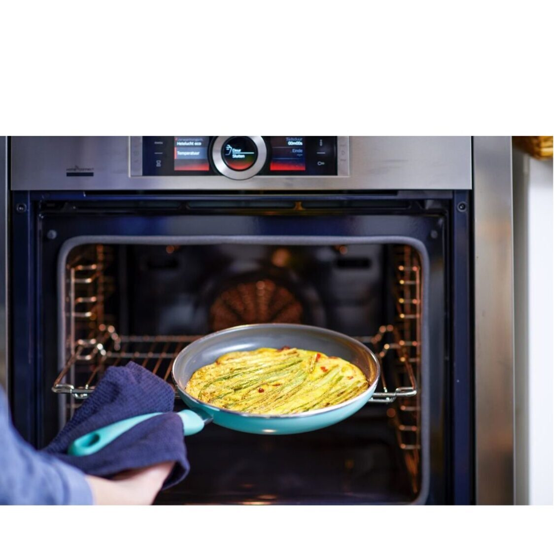 Greenpan Greenchef Turquoise Healthy Ceramic 28cm Deep Frypan GPGC659631  Metro Department Store