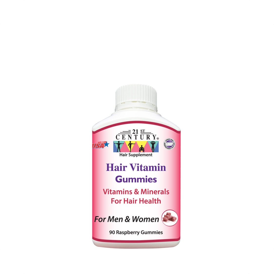 21st Century Hair Vitamins 90 Gummies