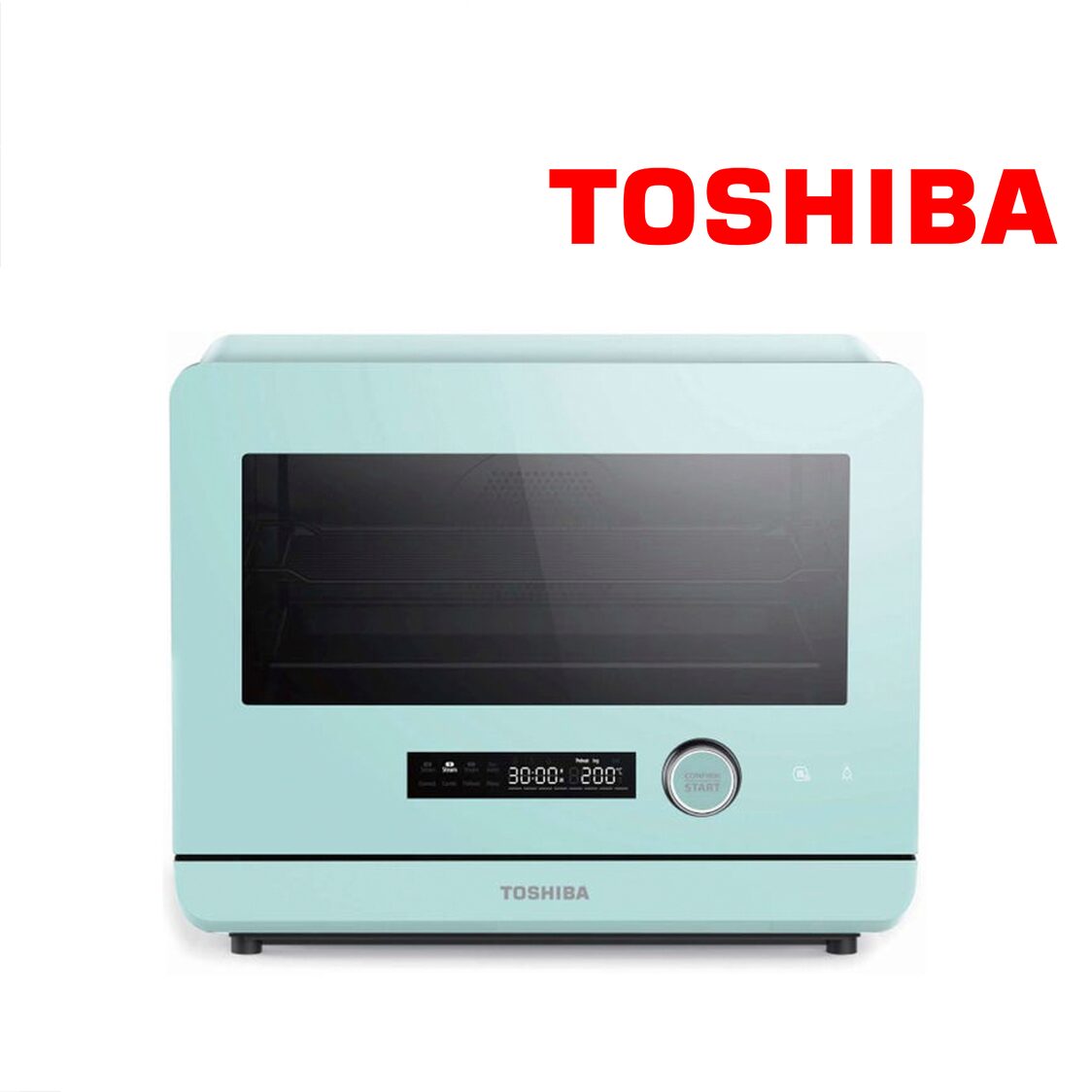 Toshiba 20L Steam Oven - Mint Green (MS1-TC20SF GN) Metro Department Store