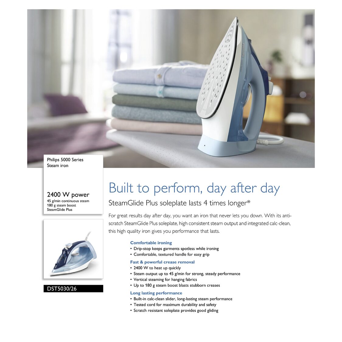 philips steamglide iron