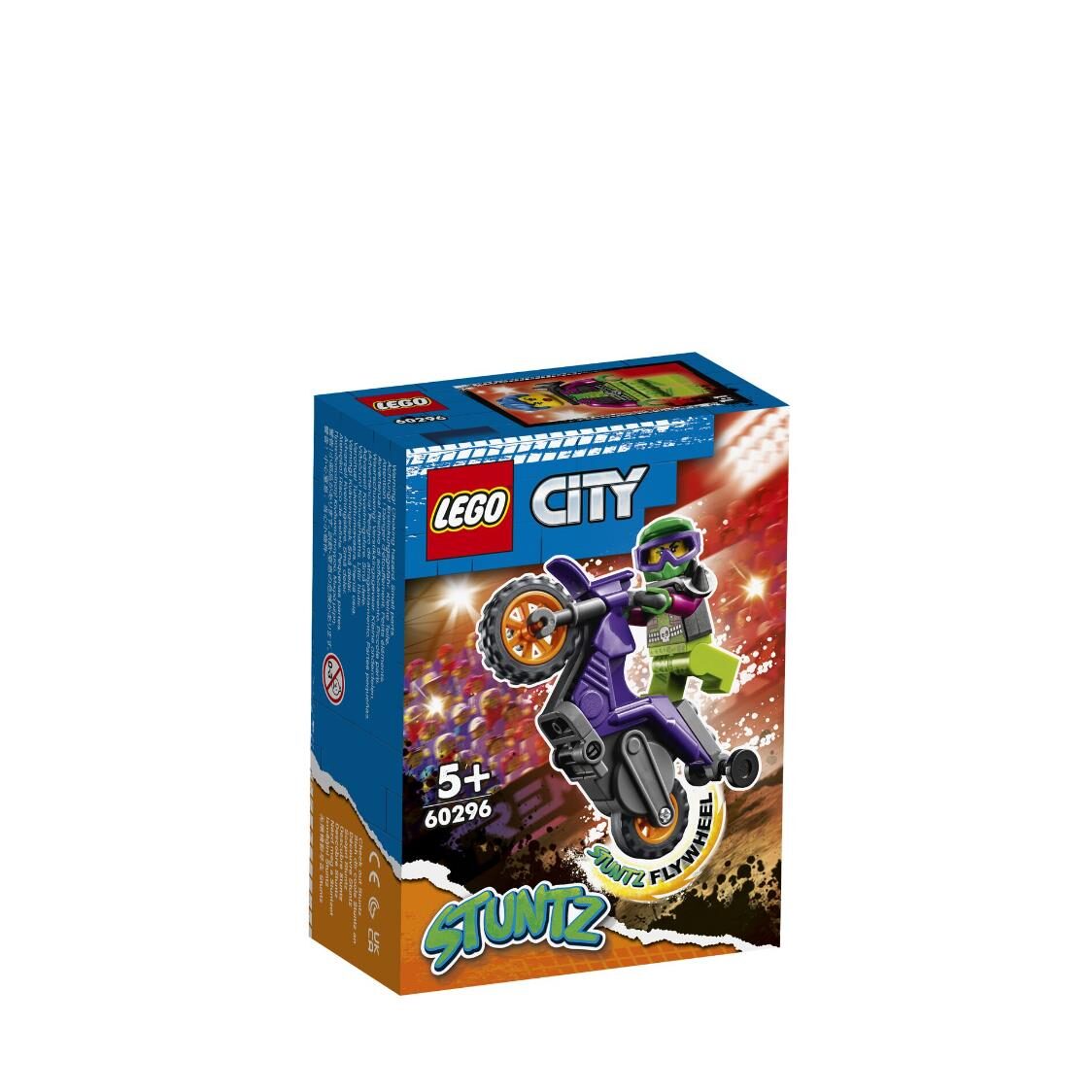 LEGO 60296 City Stuntz Wheelie Stunt Bike
