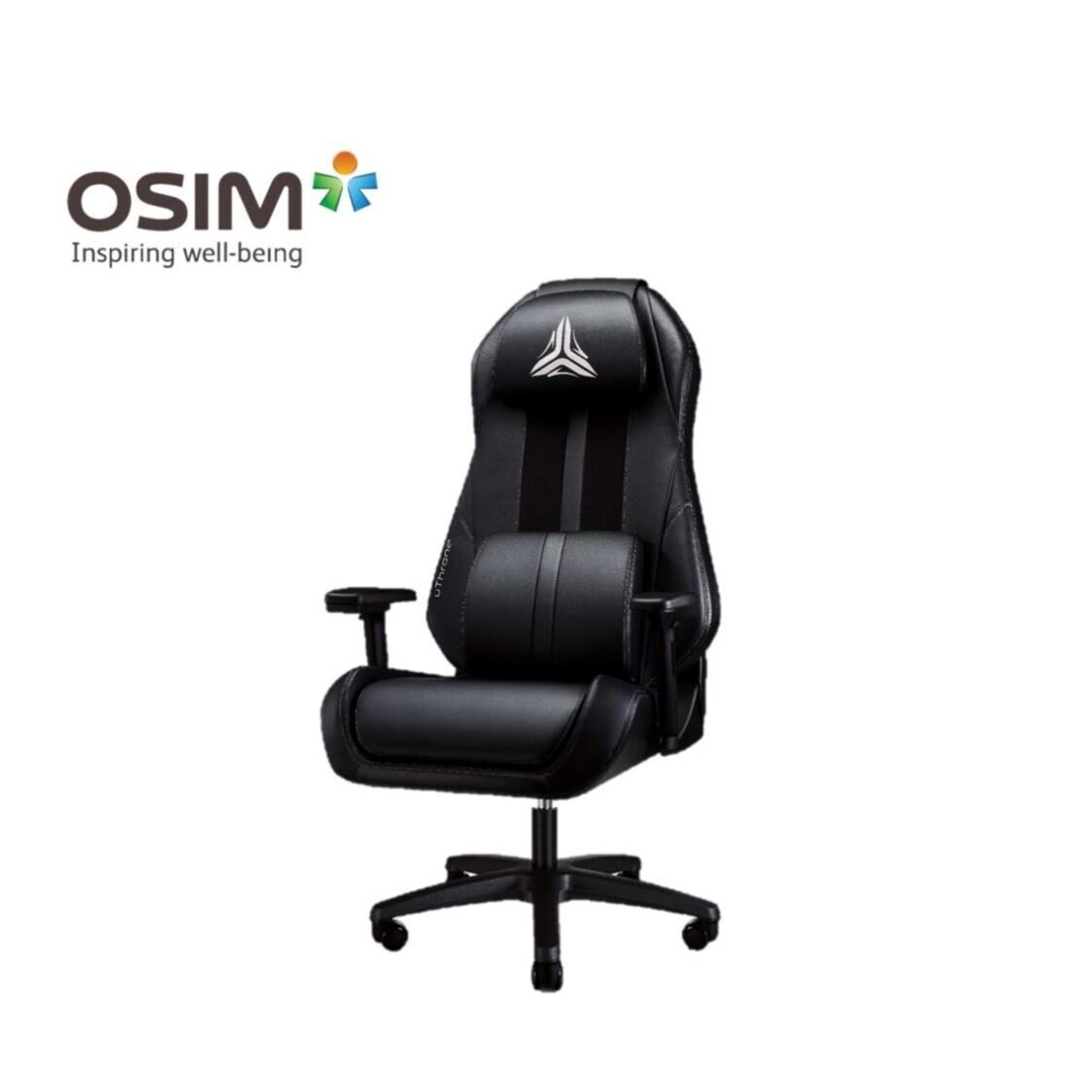 OSIM uThrone Black Gaming Massage Chair  Self Assembled