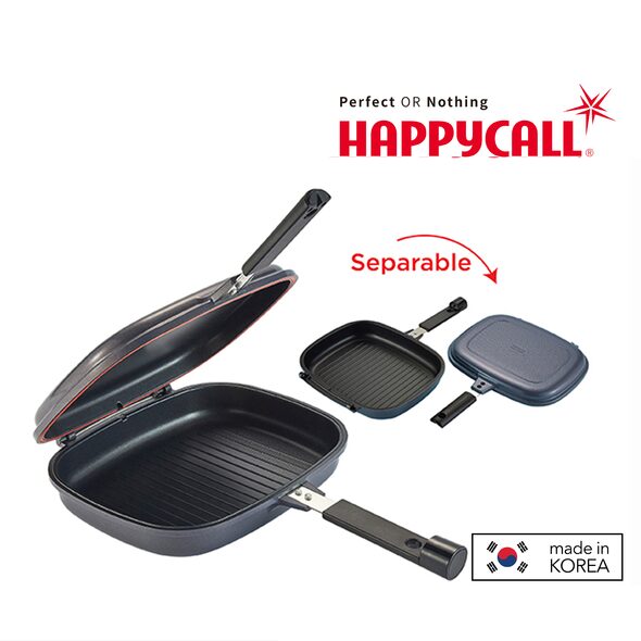 Happycall IH Synchro (Detachable) Double Pan - Jumbo Grill