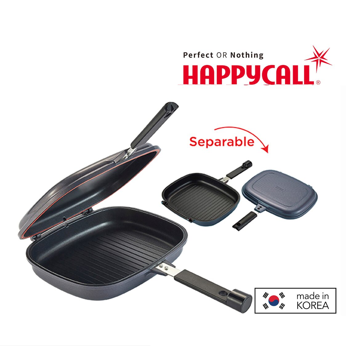 Happycall Double Pan Jumbo Grill