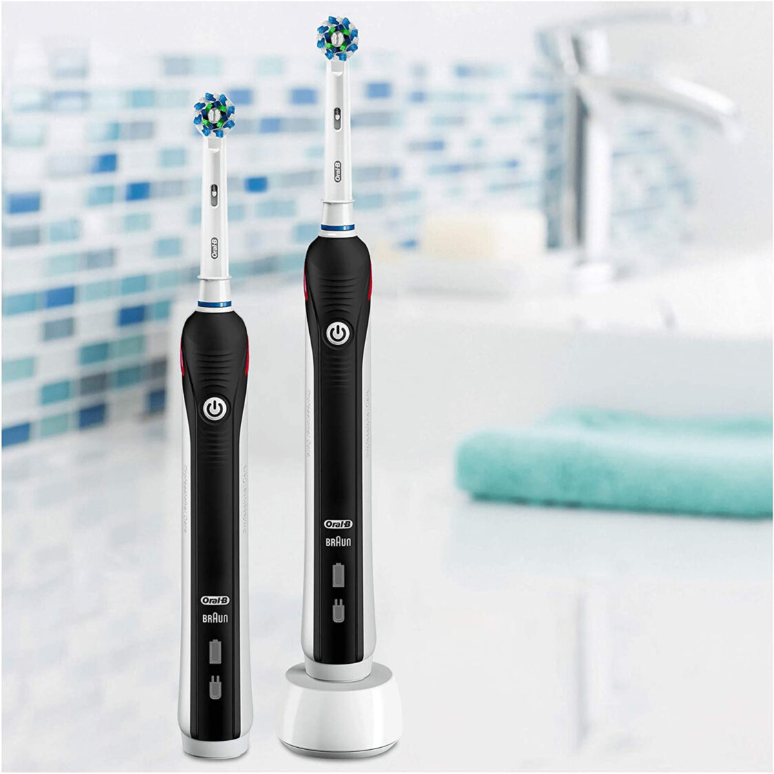 Oral B Pro 2 2900 Rechargeable Dual Electric Toothbrush Round ...