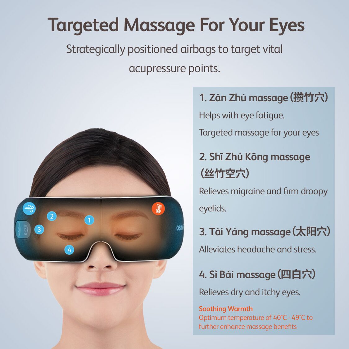 osim uvision eye massager