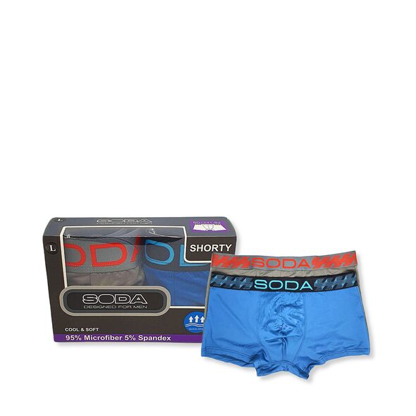2 Pcs) Pokémon Mens Microfibre Spandex Shorty Brief Underwear