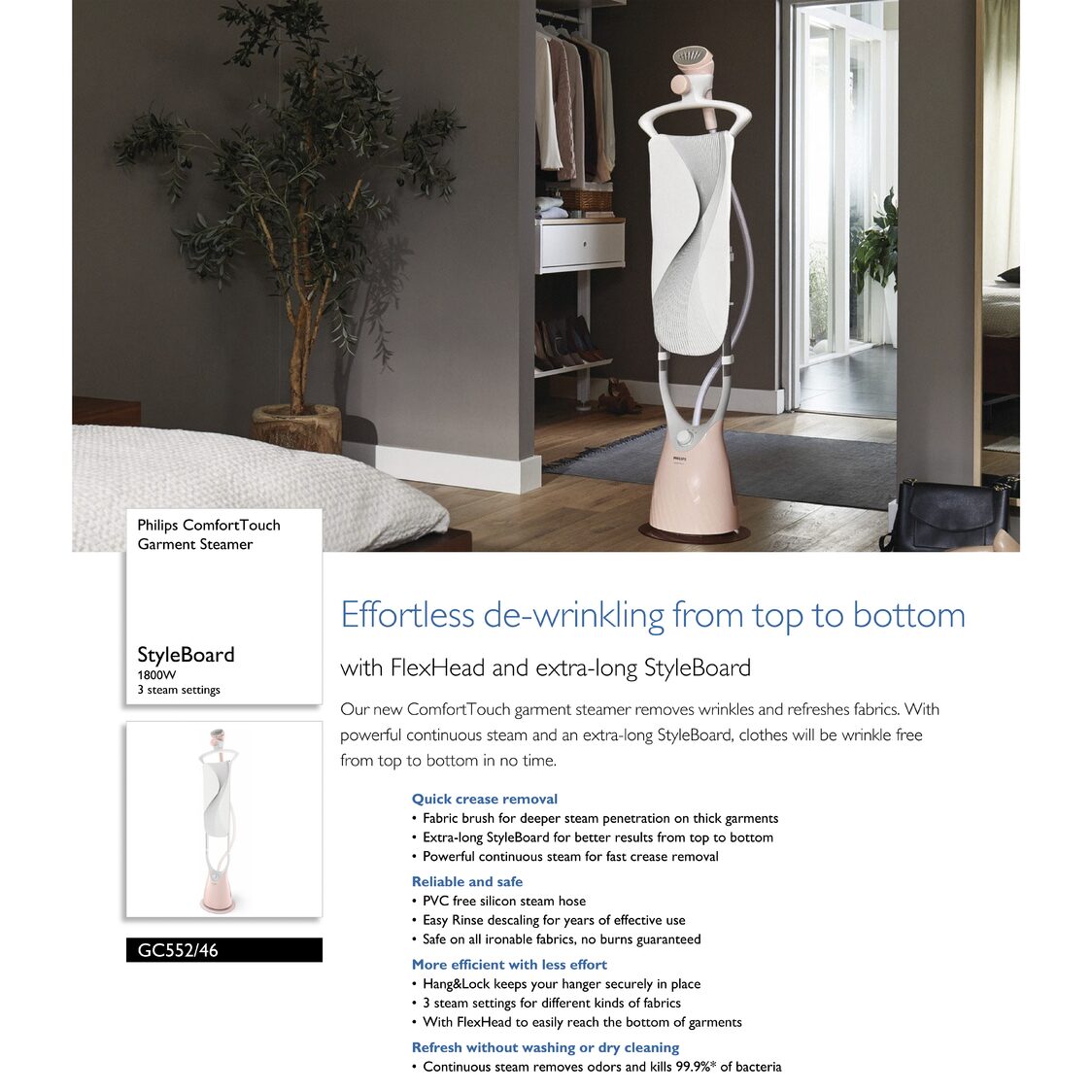 home & co garment steamer