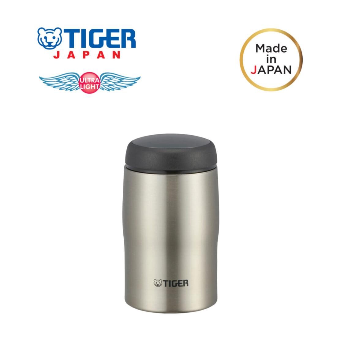 Tiger 240ml Double Stainless Steel Mug - Clear Stainless Made in Japan MJAB024 XC