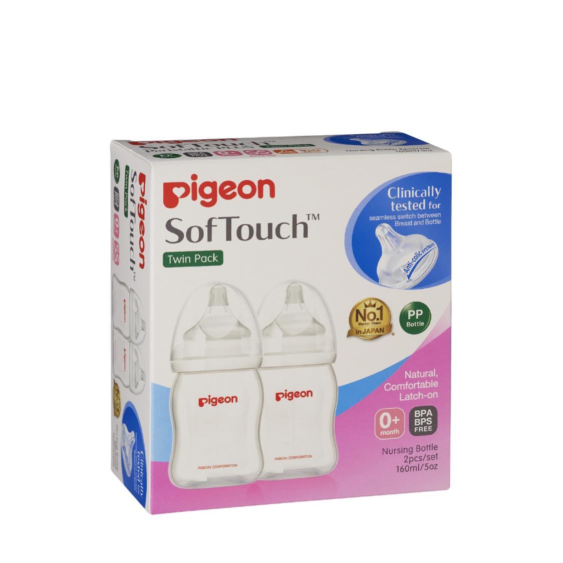 Pigeon Softouch Tm Peristaltic Plus Twin Pack Wn Pp Ss Size