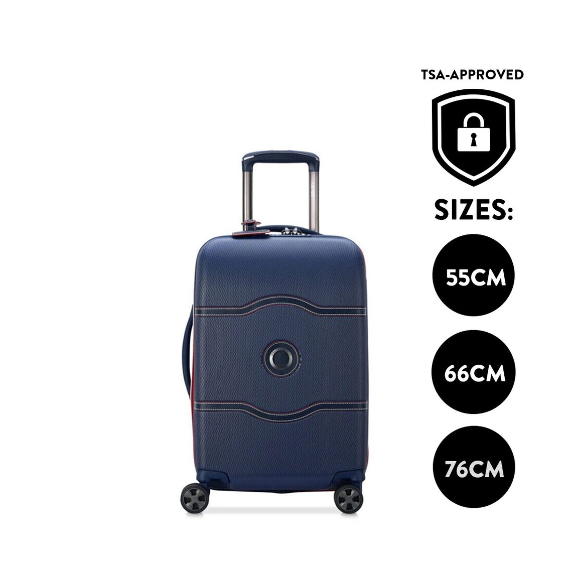 Shop Metro GST Absorb Sale Delsey Paris Chatelet Air 2.0 4 Double Wheels Cabin Trolley Luggage Case with Zip Securitech 2 Blue Metro Departmental Store