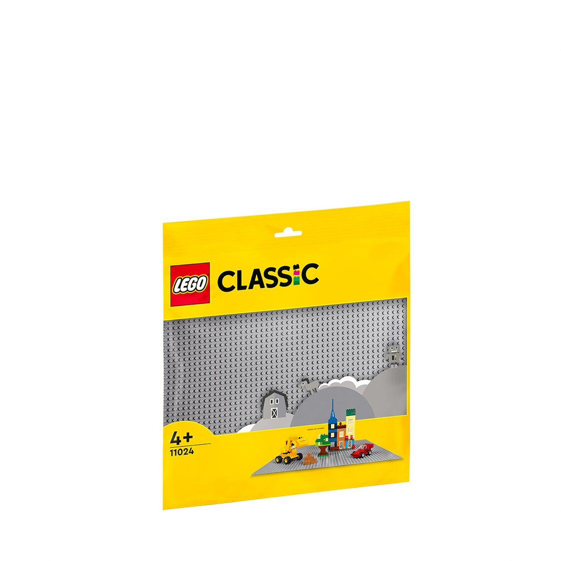 LEGO 11024 Classic Grey Baseplate, 48x48 Stud Building Base, Build and  Display B