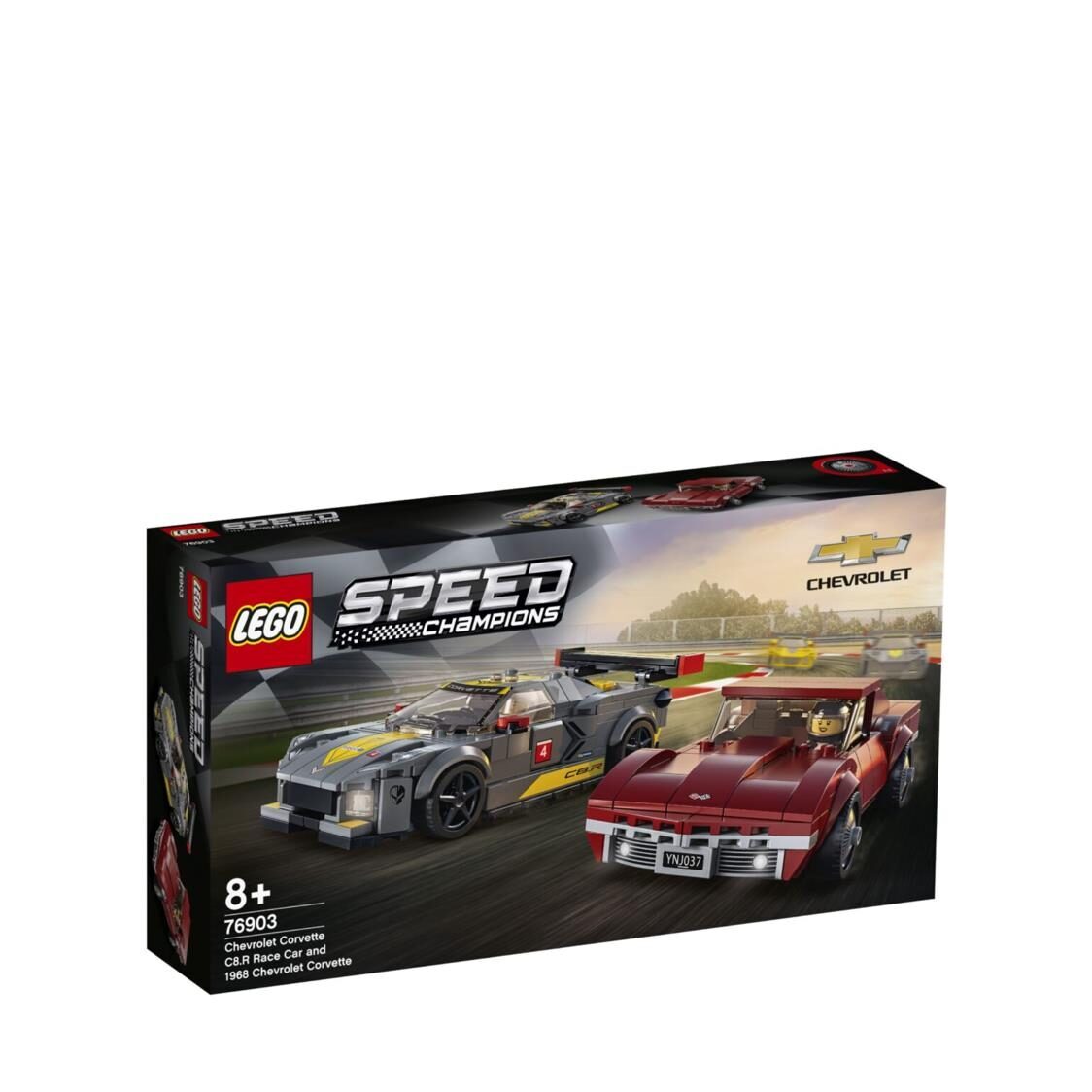 LEGO Speed Champions - Chevrolet Corvette C8R Race Car and 196 76903