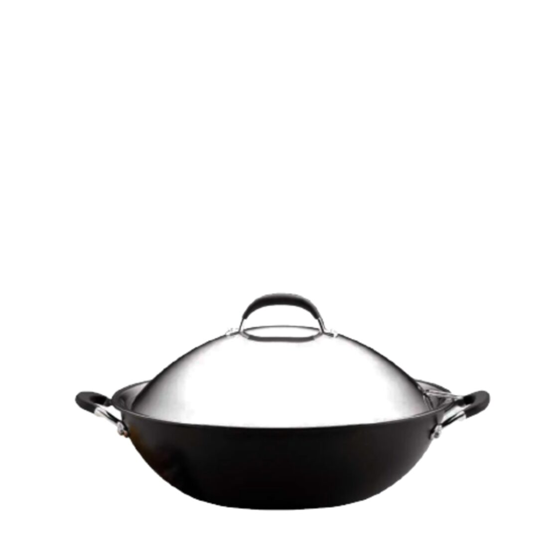 Meyer Circulon Premier Professional 36cm Non-stick Chinese Wok With  Stainless Steel Lid - Induction