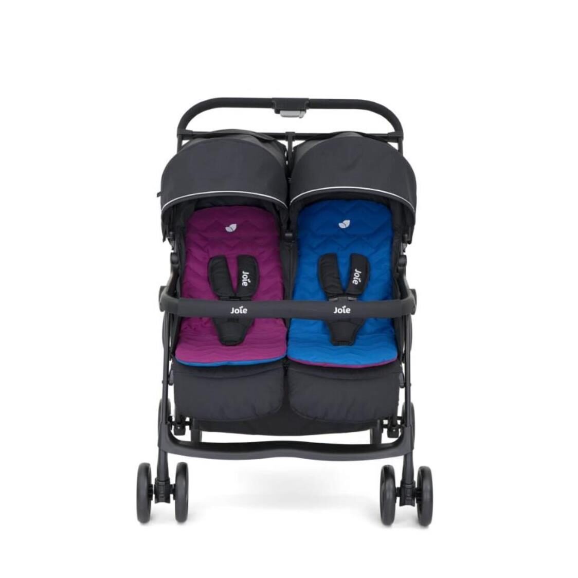 Joie Aire Twin W RC Rosy And Sea Twin Stroller