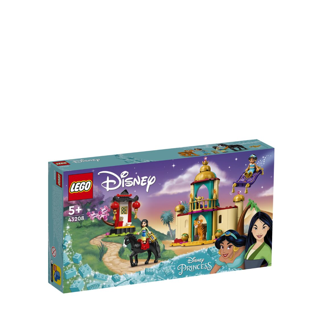 LEGO 43208 Disney Princess Jasmine and Mulans Adventure
