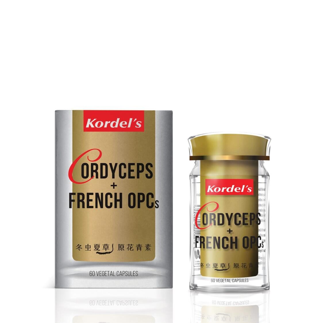 Kordels Cordyceps  French OPCs 60s