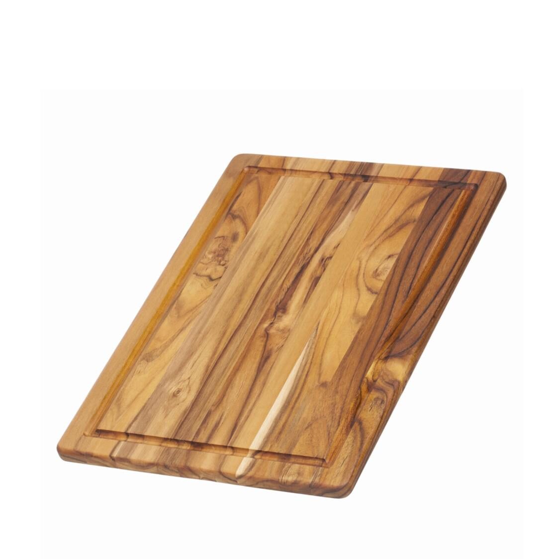 Teakhaus Rectangular Cutting Board with Juice canal TKHS011481