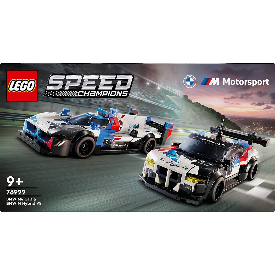 LEGO 76922 M4 GT3 & BMW M Hybrid V8 Race Cars | Metro Departmental Store