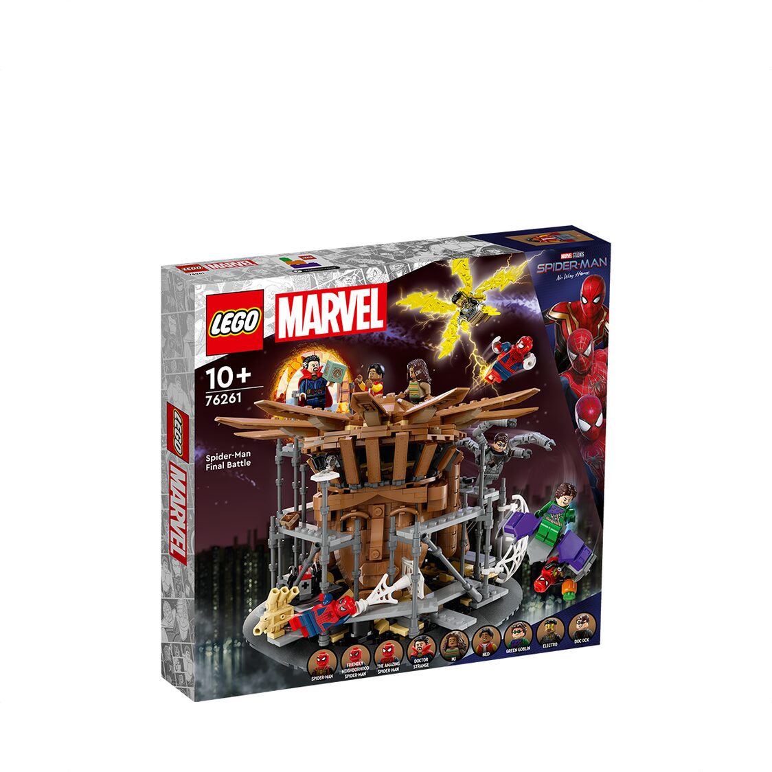 Soldes LEGO Marvel Spider-Man - Spider-Man dans le labo de Docteur