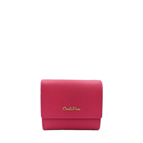 Carlo Rino Honeysuckle Fancy Her Zip-around Wallet Pink | PGMall