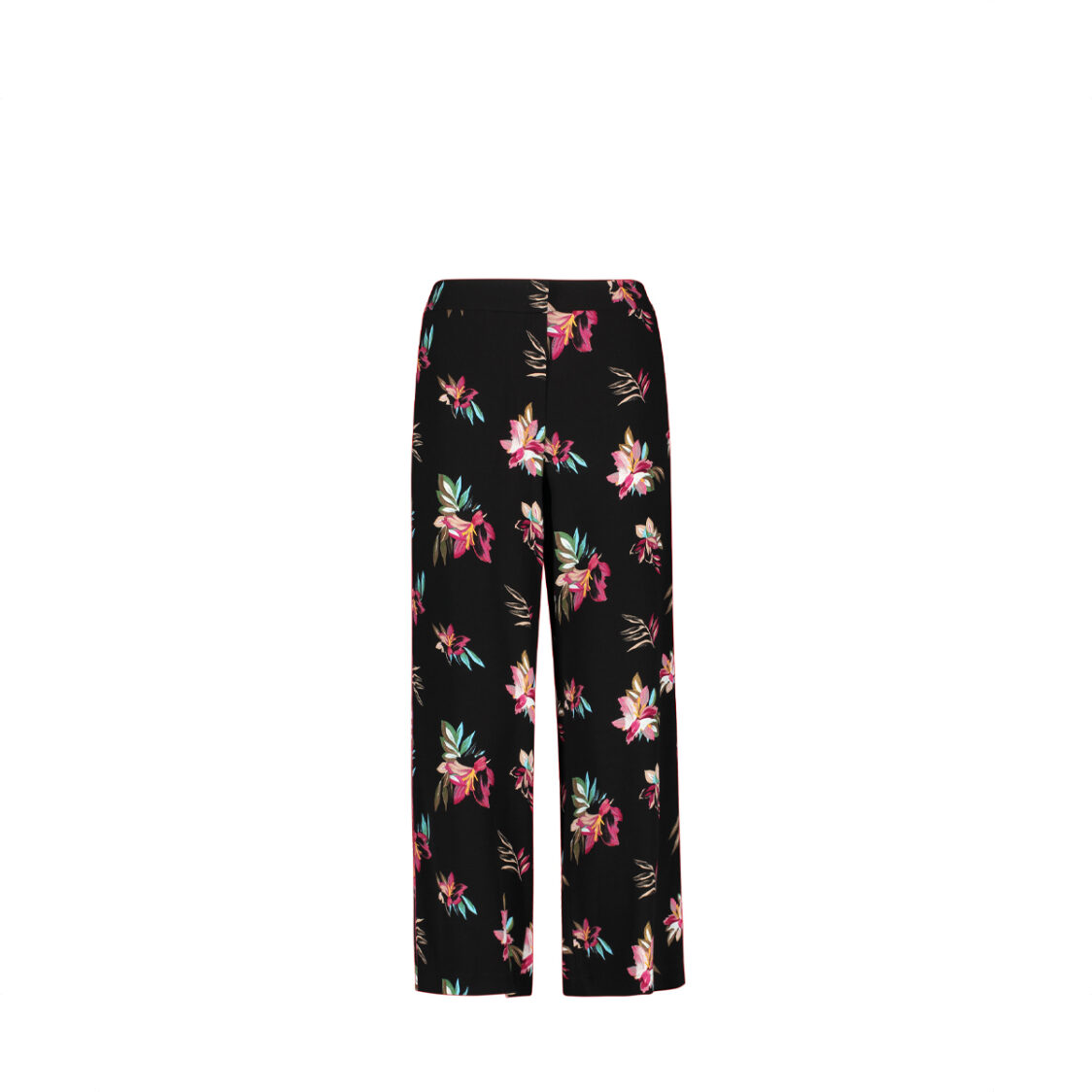 Gerry Weber 3 4 Length Trousers With A Floral Pattern Sustainable Metro Department Store