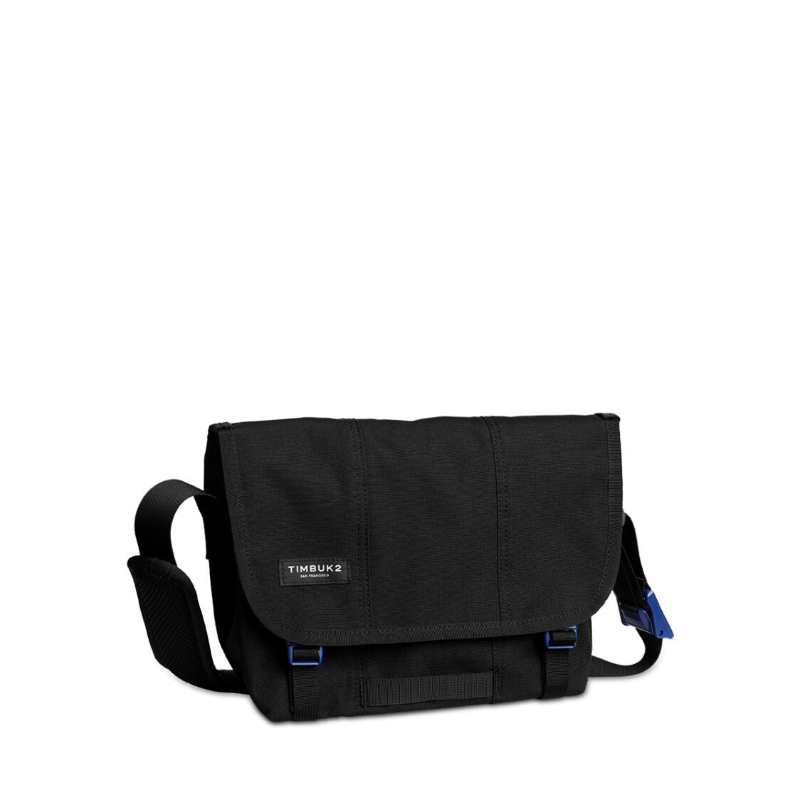 Timbuk2 Flight Classic Messenger Bag X Small Jet Black Blue Wish Metro Department Store