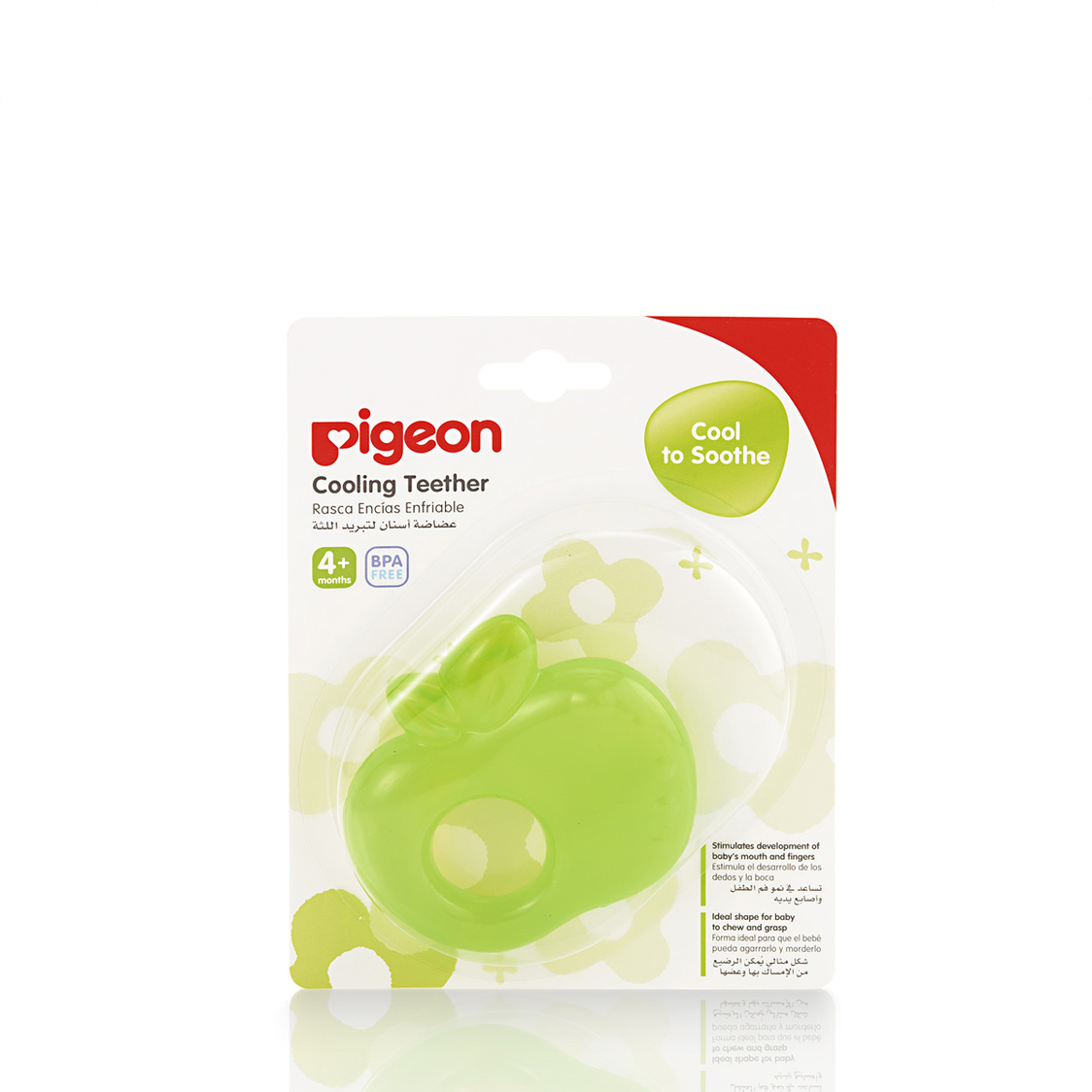Pigeon Cooling Teether-Apple