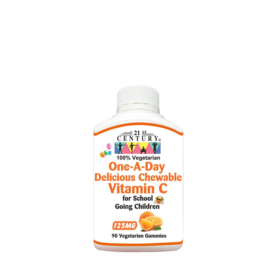 21st Centuryone-A-Day Children Vitamin C 125Mg 90 Gummies