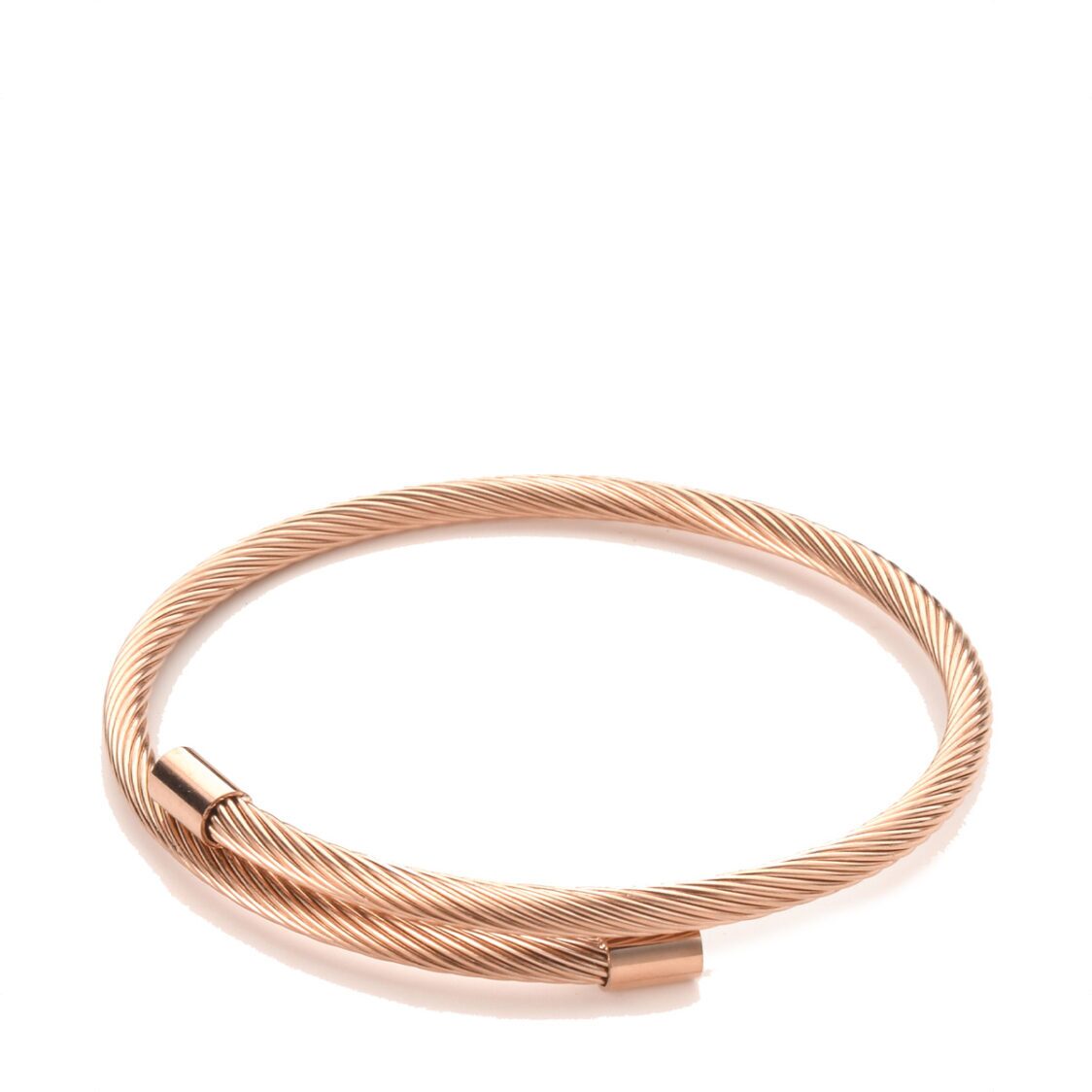 Plain Supplies Cable Bracelet - Rose Gold