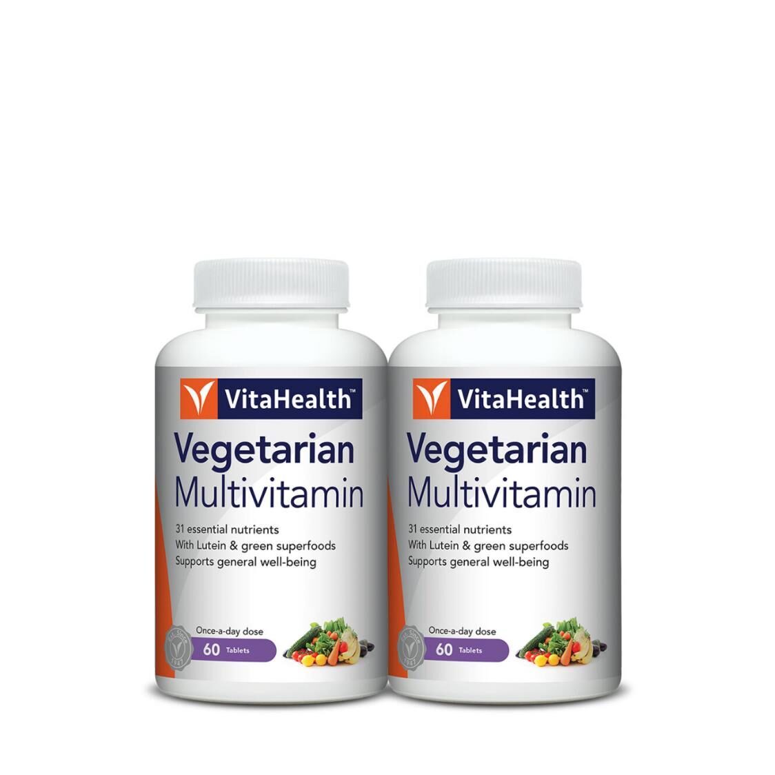 VitaHealth Vegetarian Multivitamin 2x60s