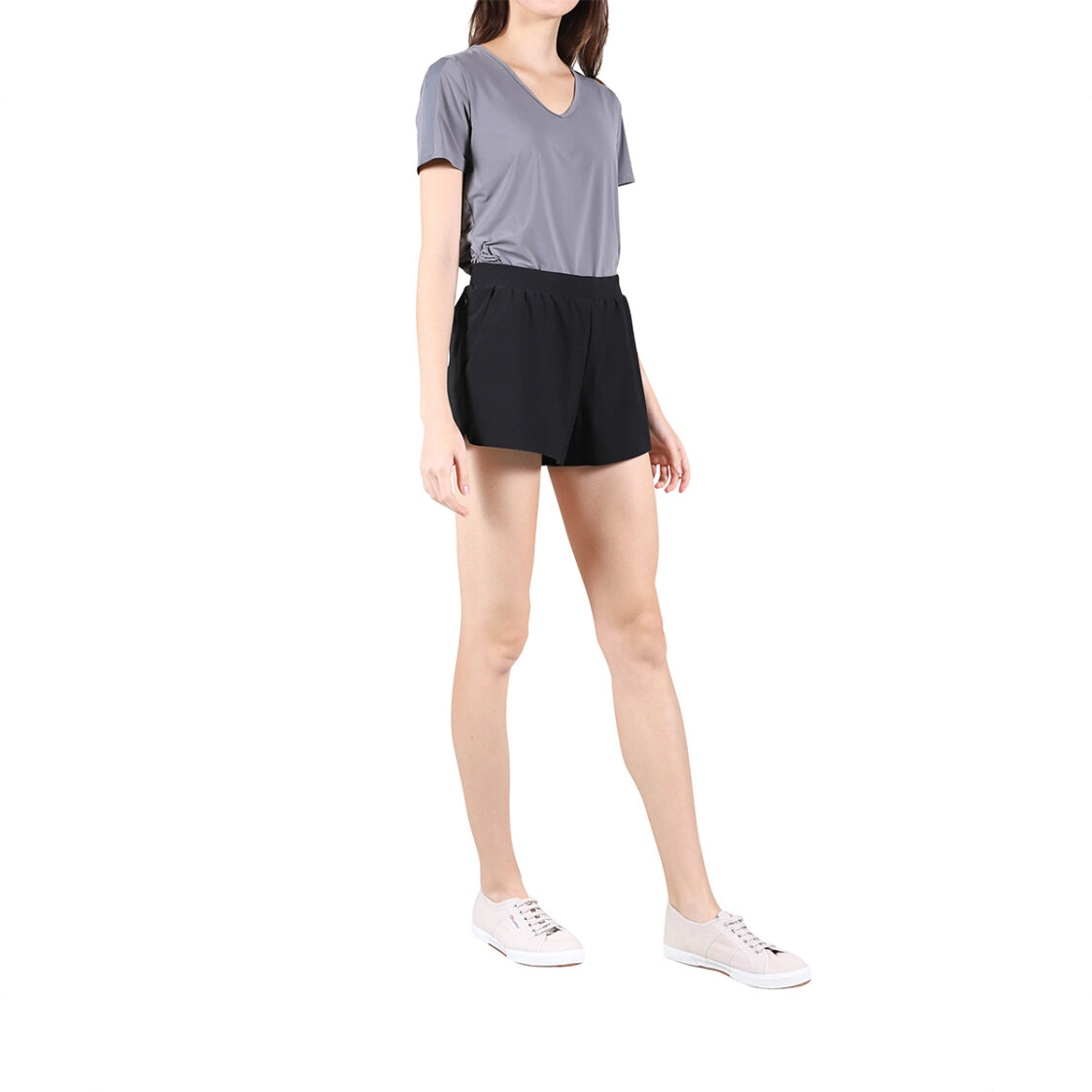 Marissa Sports Essentials Relaxed Woven Shorts Black Metro Department Store