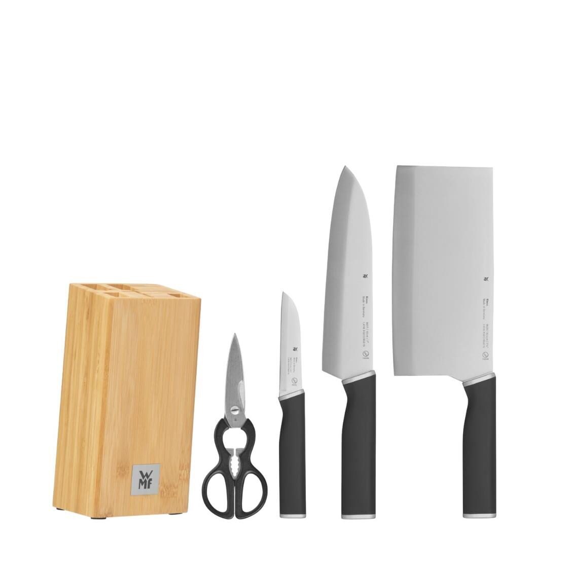 WMF Kineo Messerblock Asian Knife Block Set 5pcs 1896459992