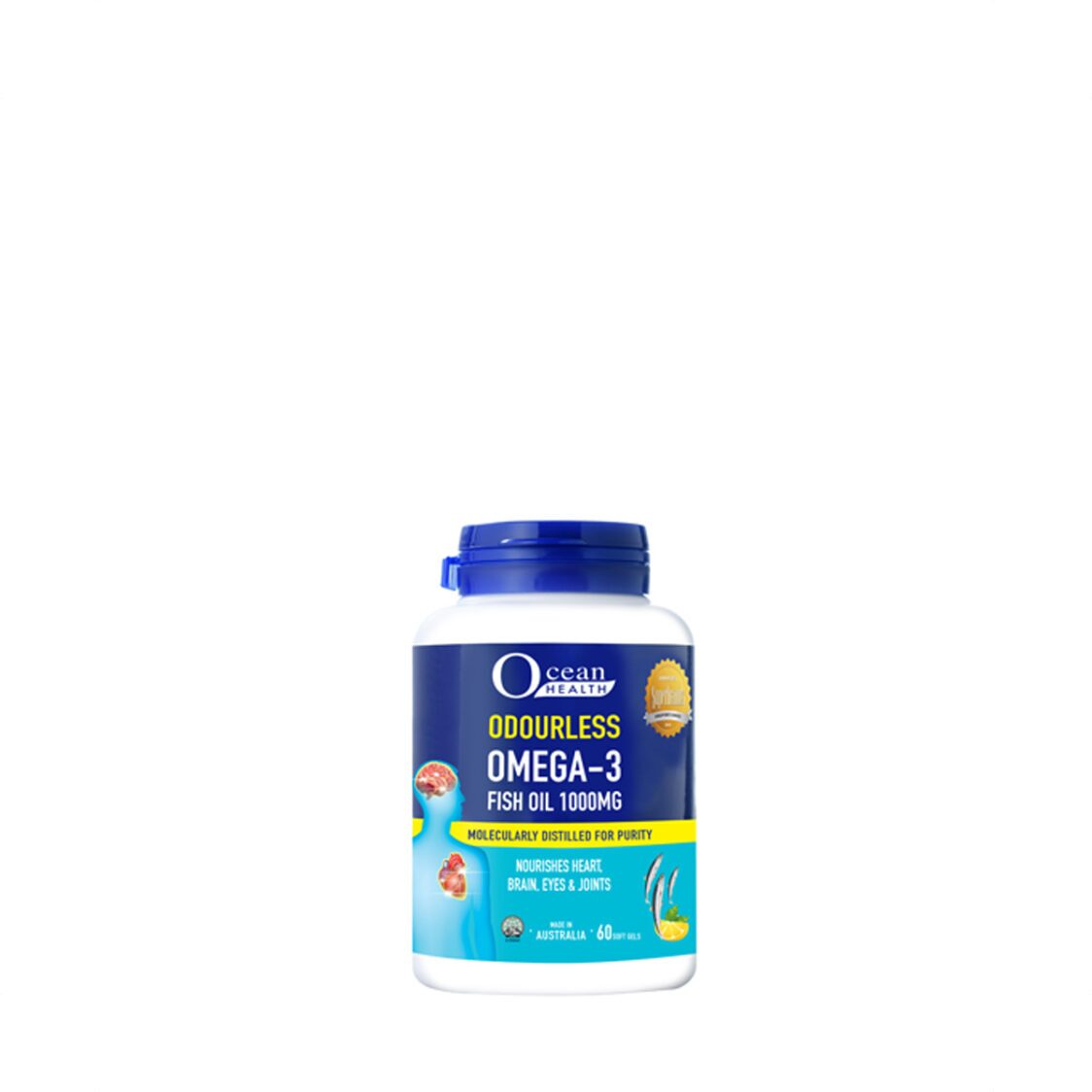 Ocean Health Odourless Omega 3 1000mg 60s