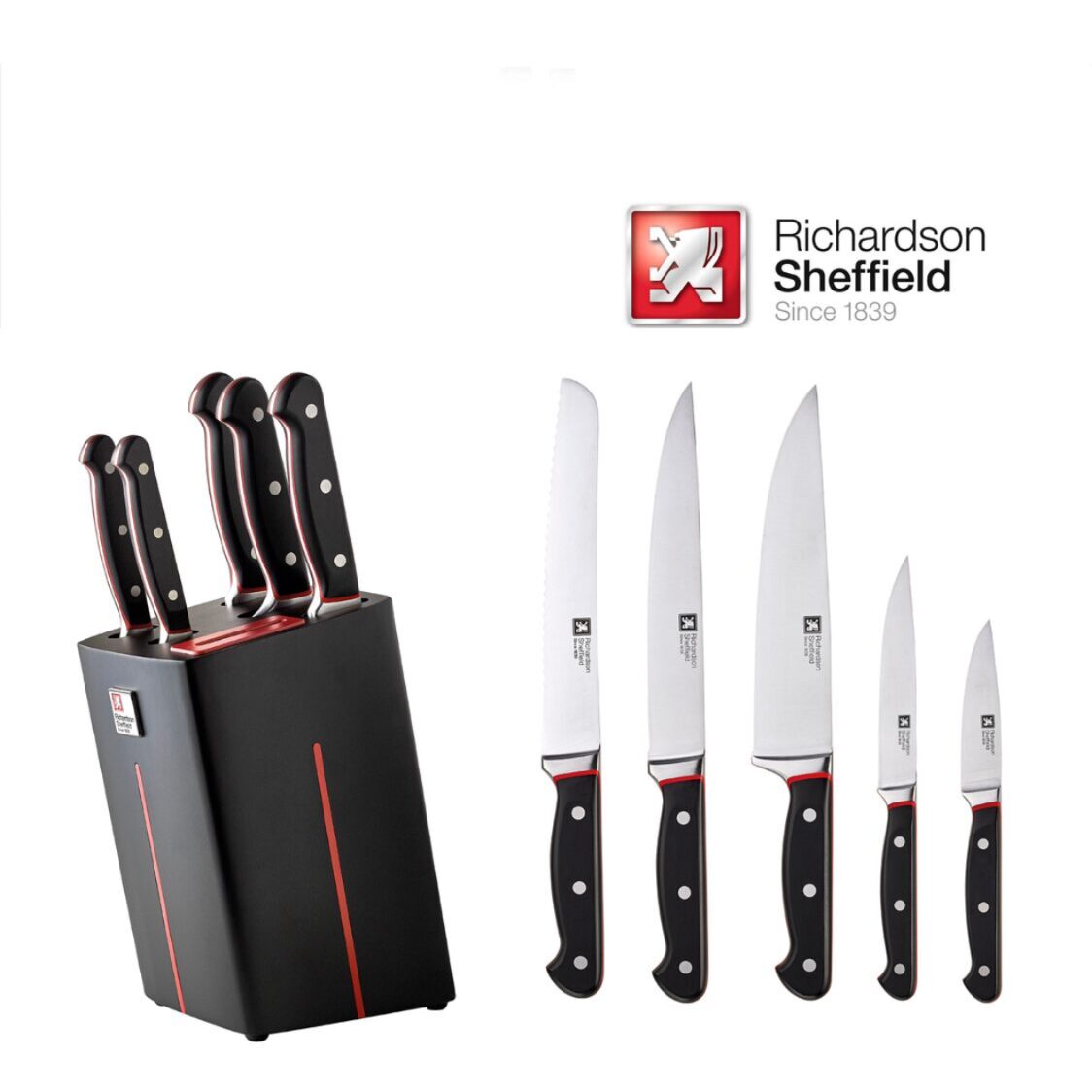 Richardson sheffield knife set discount
