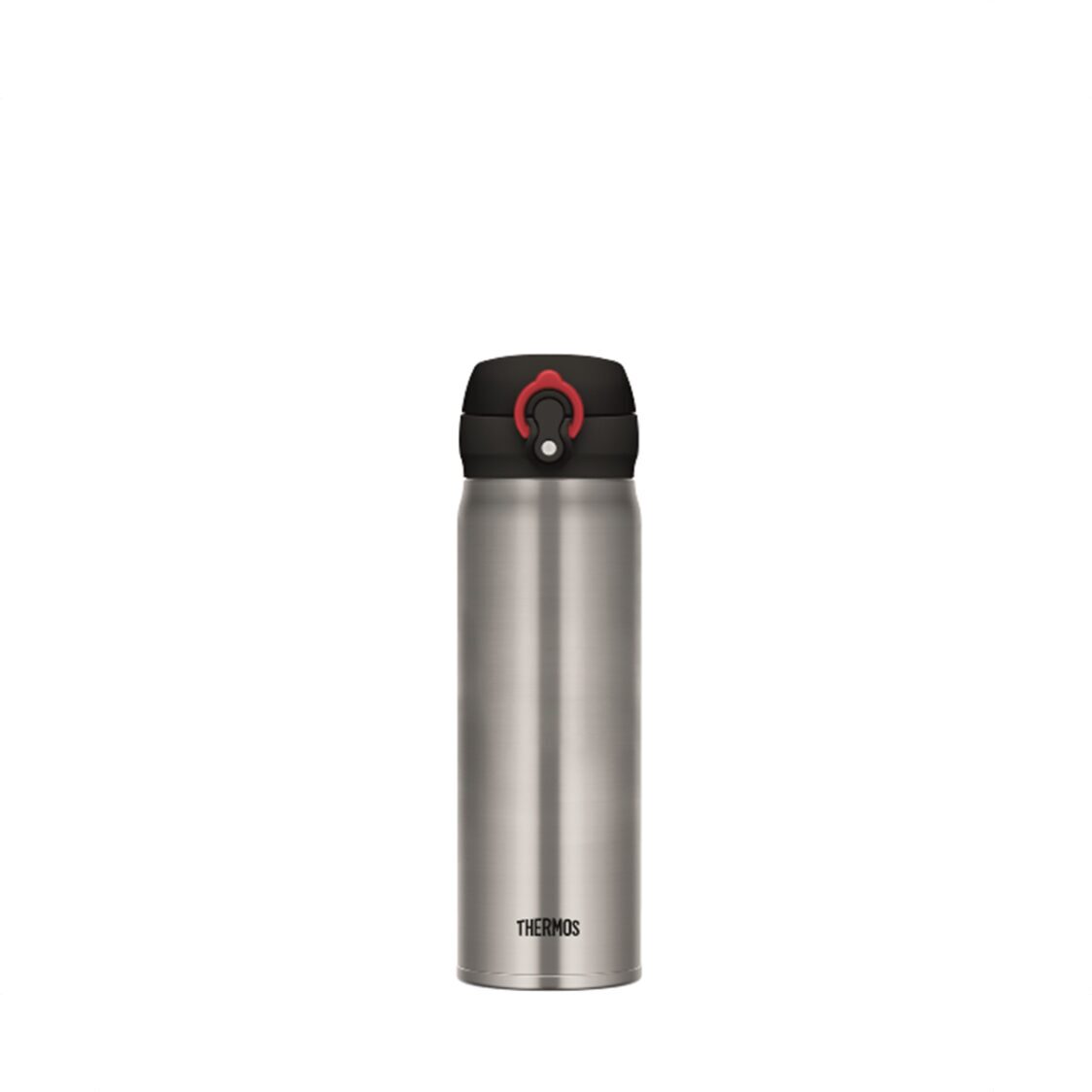 Travel Mug: BODUM Stainless Steel Vacuum Travel Mug: Black, 450ml/15 f