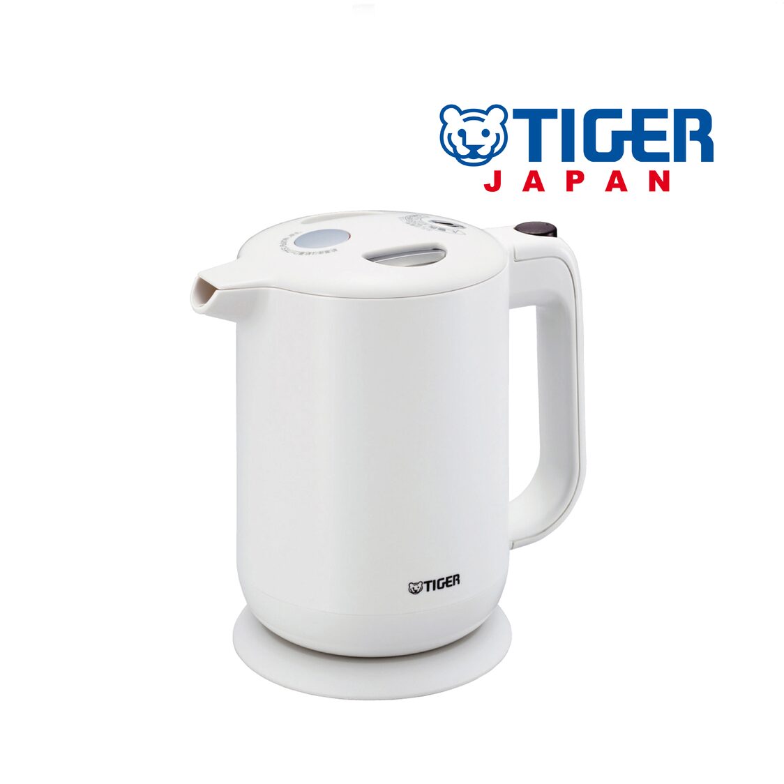 TIGER 1L Double Wall Electric Kettle - White PFY-A10S WHITE