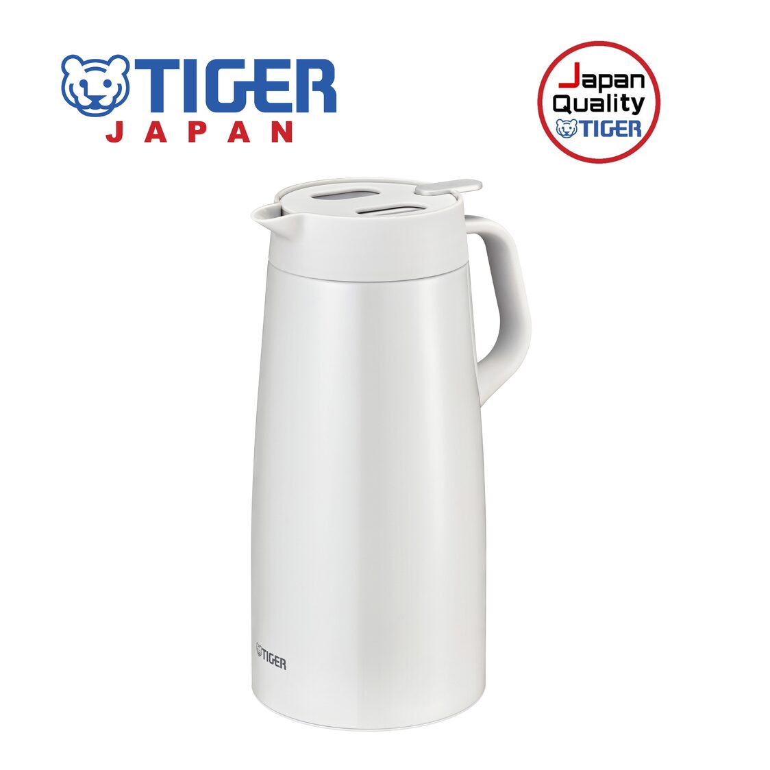 Tiger 20L Double Stainless Steel Handy Jug  White PWO-A200 W