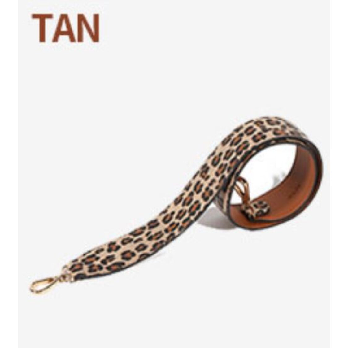 tan bag strap