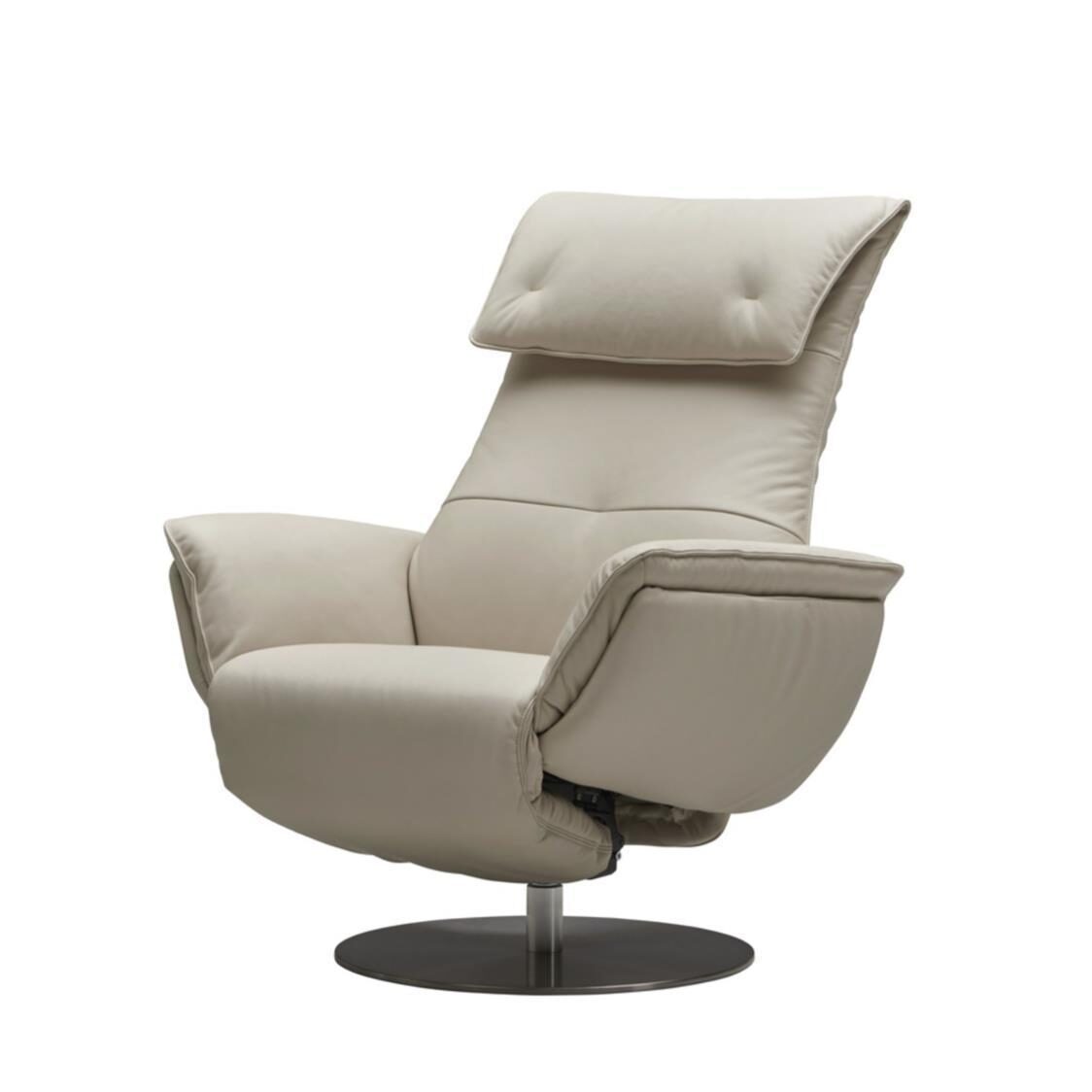 Iloom Wolke Chair - Full Leather L660 Powder