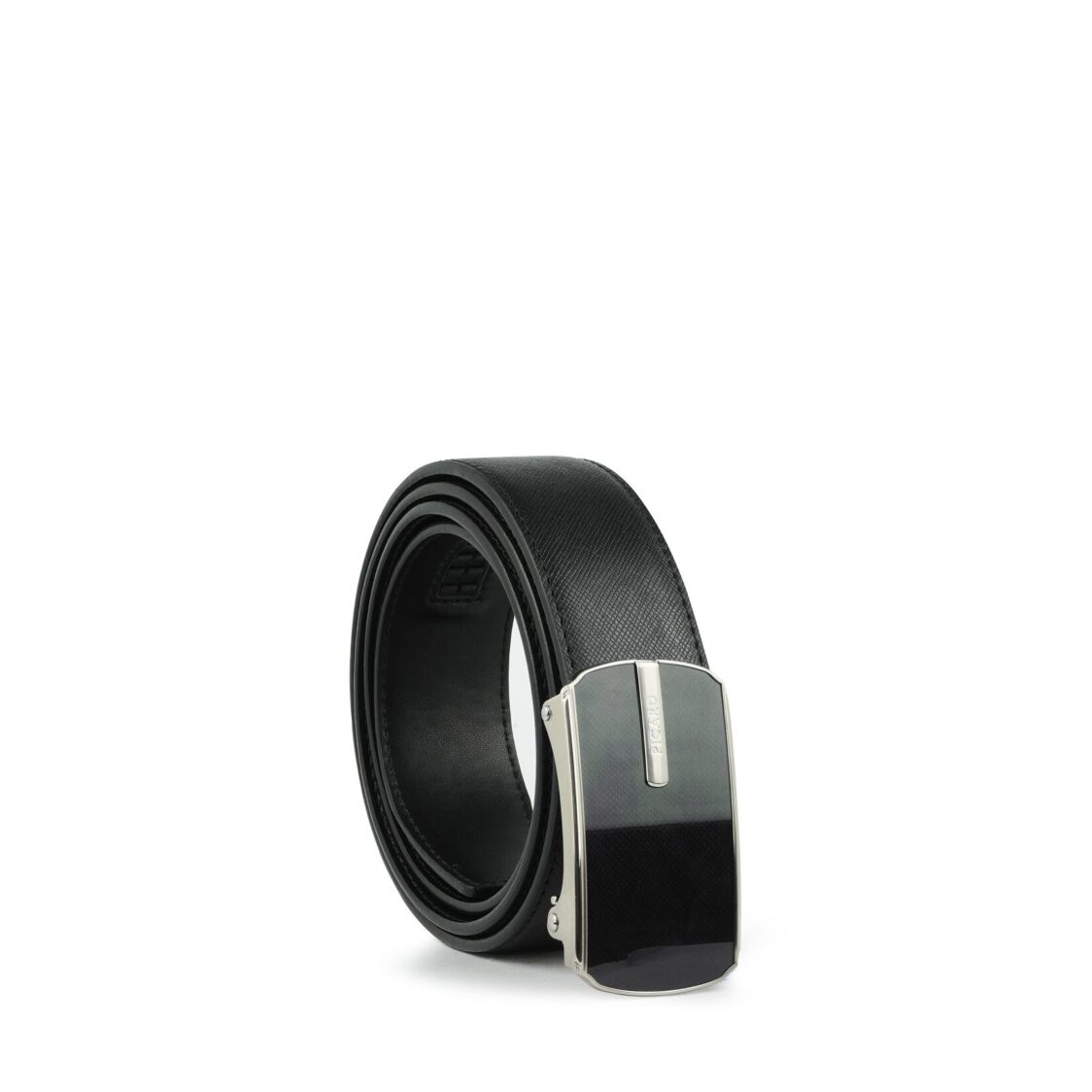 Picard Bon Auto Lock Leather Belt 35mm120cm Black
