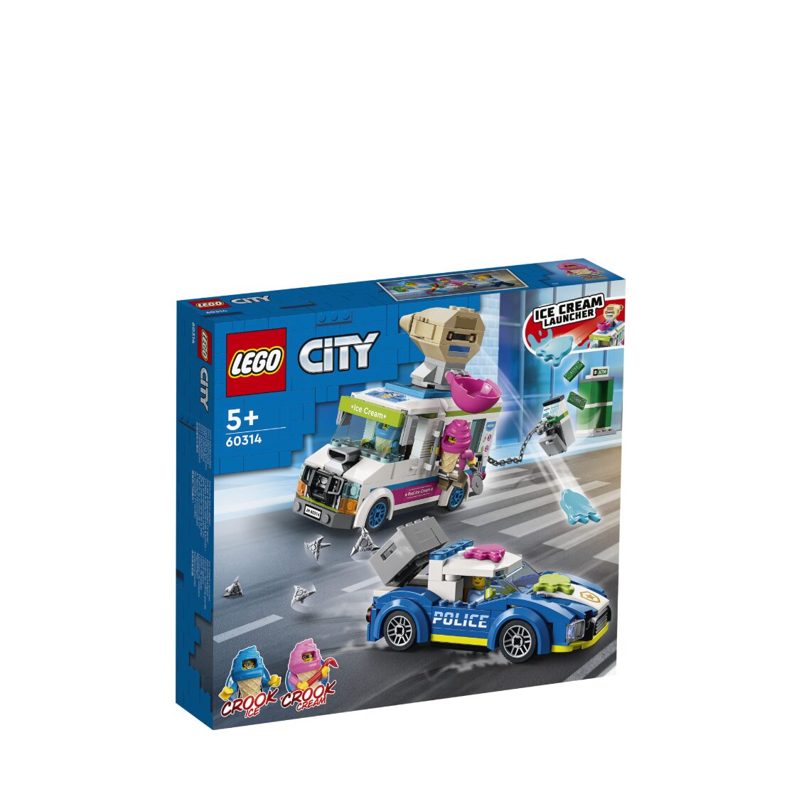 LEGO 60314 City Police Ice Cream Truck Police Chase