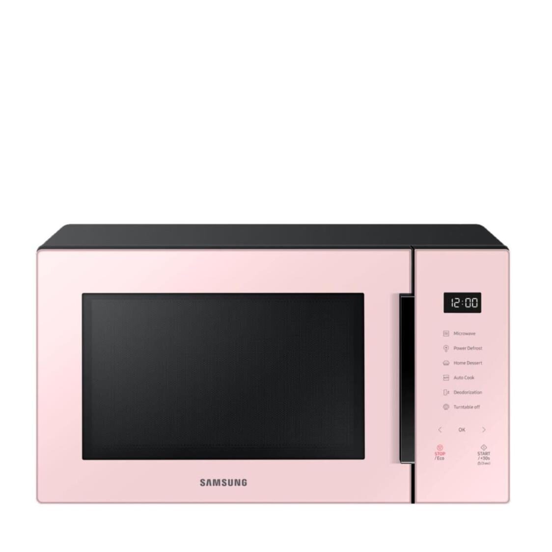 SAMSUNG 30L Solo Microwave Oven with Home Dessert Function - Pink  (MS30T5018AP) Metro Department Store